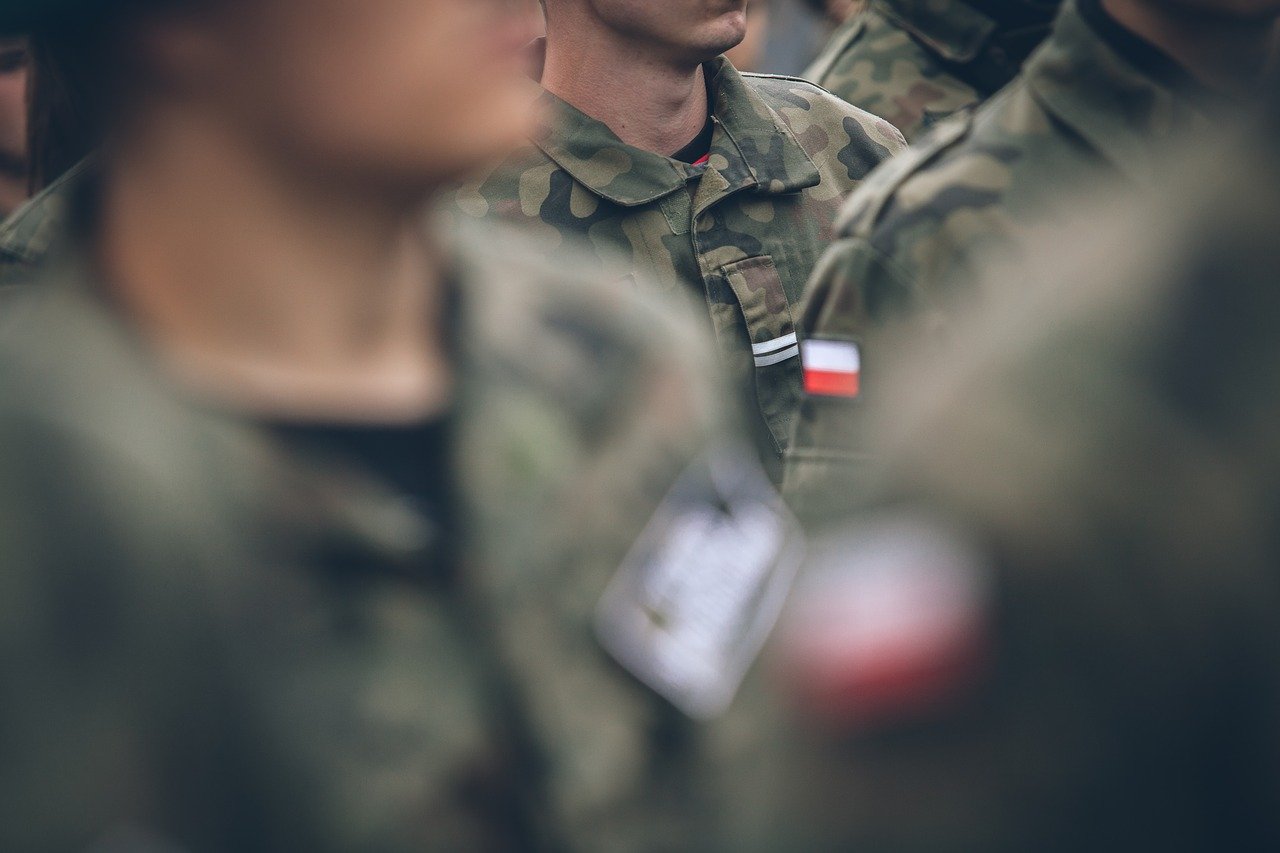 Żołnierze z Bolesławca na granicy białoruskiej