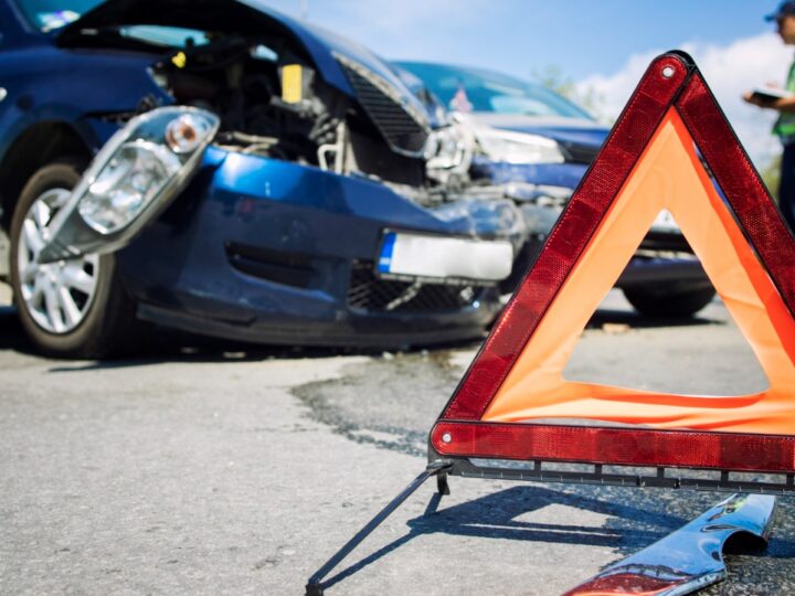 Wstrząsające zdarzenie na autostradzie A4 – kolizja czterech ciężarówek