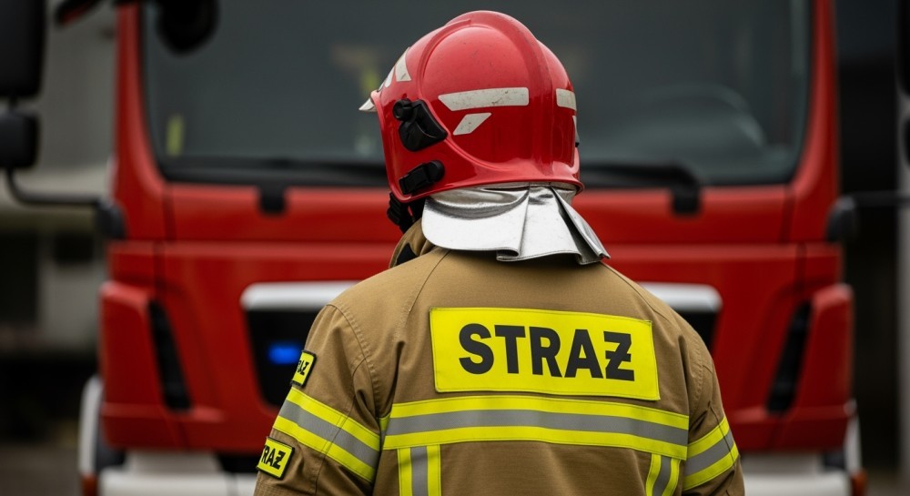 Wyróżnienia dla strażaków i plany rozwoju: spotkanie z komendantem wojewódzkim w Bolesławcu