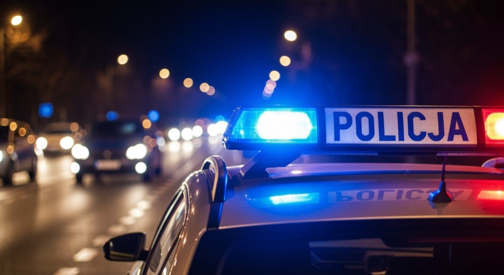 Nietrzeźwy motorowerzysta z pasażerką zatrzymany na DK94 w niesprawnym pojeździe