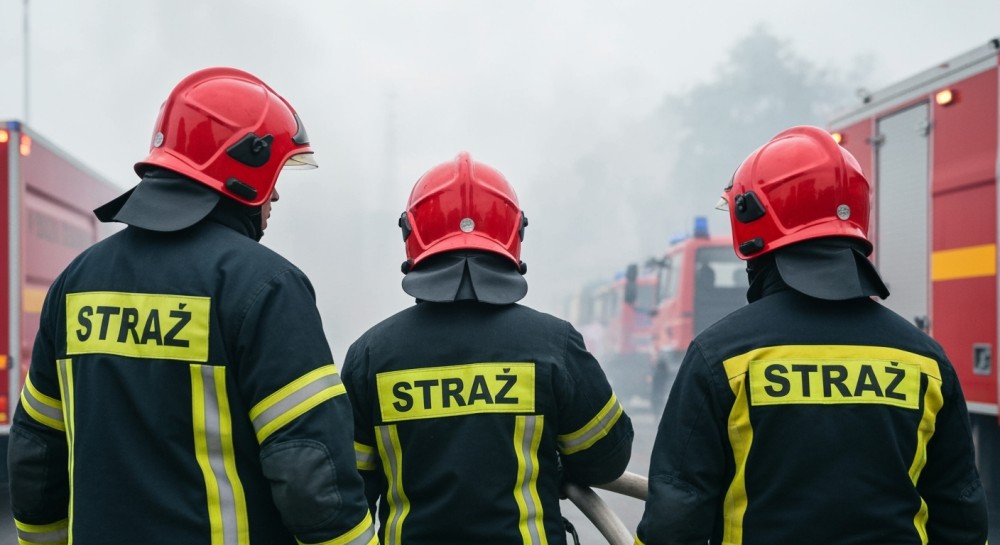 Pożar siana w Nawojowie Śląskim: Szybka akcja OSP ratuje sytuację