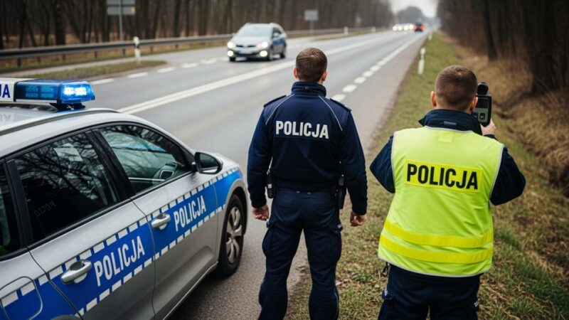 Narkotykowy kierowca stwarzał zagrożenie na A18