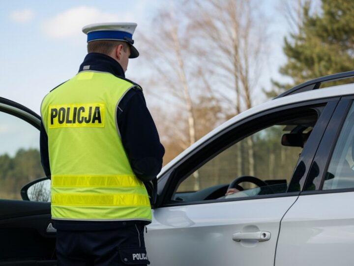Pijany 22-latek na skuterze bez prawa jazdy zatrzymany przez policję