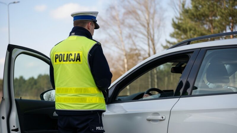 Pijany 22-latek na skuterze bez prawa jazdy zatrzymany przez policję