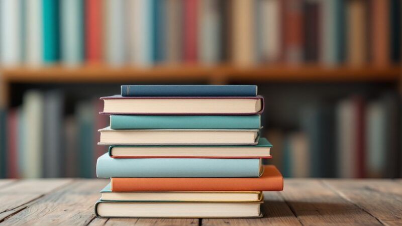 Letnia wyprzedaż książek w bibliotece