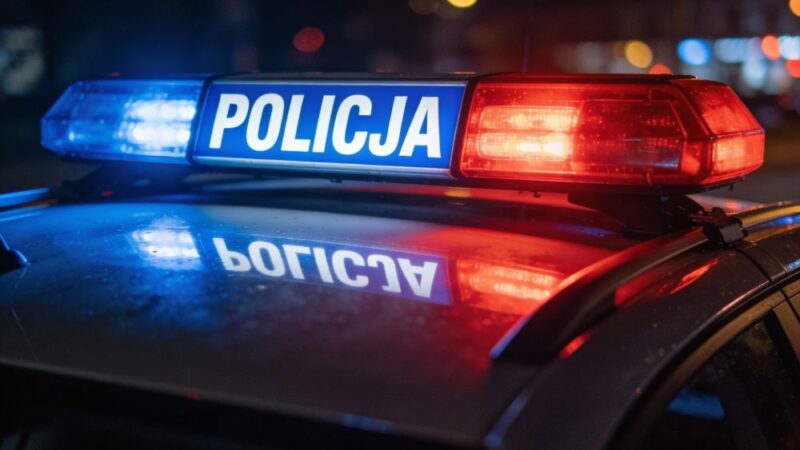 Nocny spacer po autostradzie: 20-latek trafił do więzienia po zatrzymaniu przez policję