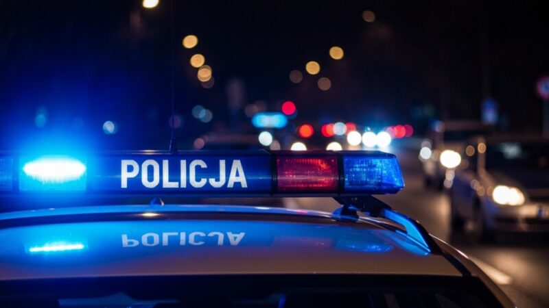 Narkotykowy kierowca busa zatrzymany po szalonym pościgu w Nowogrodźcu