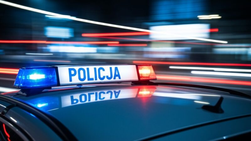 Rozbita lampa ujawnia nielegalnego kierowcę
