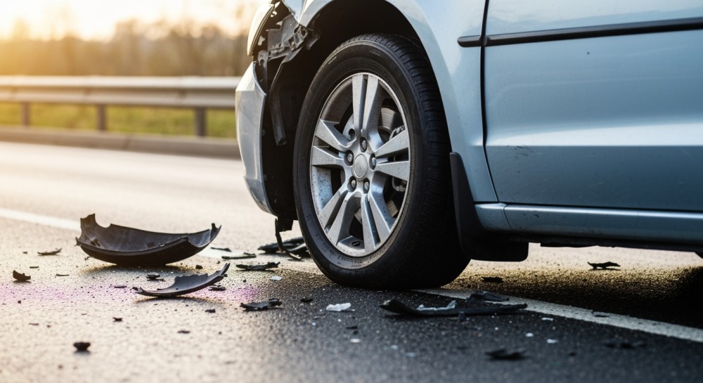 Tragedia na drodze: 19-latek nie żyje po wypadku w powiecie bolesławieckim