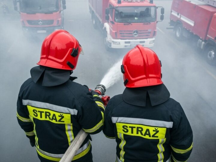 Bolesławiecka policjantka uratowała mieszkańców przed pożarem po drodze do pracy